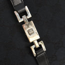 GUCCI GG Canvas Jackie Shoulder Bag Black Silver 002 1073 1781 Auth 148814V-14