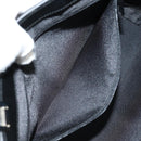 GUCCI GG Canvas Jackie Shoulder Bag Black Silver 002 1073 1781 Auth 148814V-21