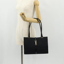 GUCCI GG Canvas Jackie Shoulder Bag Black Silver 002 1073 1781 Auth 148814V-23
