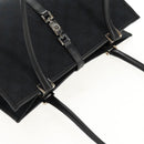 GUCCI GG Canvas Jackie Shoulder Bag Black Silver 002 1073 1781 Auth 148814V-6