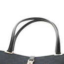 GUCCI GG Canvas Jackie Shoulder Bag Black Silver 002 1073 1781 Auth 148814V-8