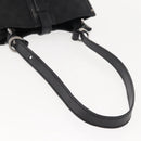 GUCCI GG Canvas Shoulder Bag Black Silver 110292 Auth 148815-7