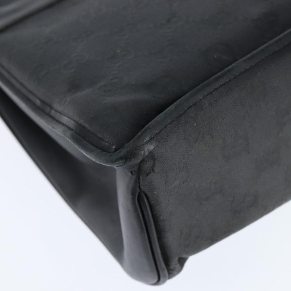 GUCCI GG Canvas Hand Bag 2way Beige Gold 000 46 0274 Auth 148816