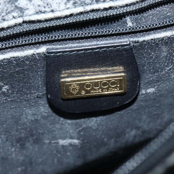 GUCCI GG Canvas Hand Bag 2way Beige Gold 000 46 0274 Auth 148816