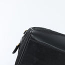 GUCCI GG Canvas Boston Bag Black Gold Auth 148818-9