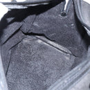 GUCCI GG Canvas Boston Bag Black Gold Auth 148818-18