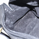 GUCCI GG Canvas Boston Bag Black Gold Auth 148818-19