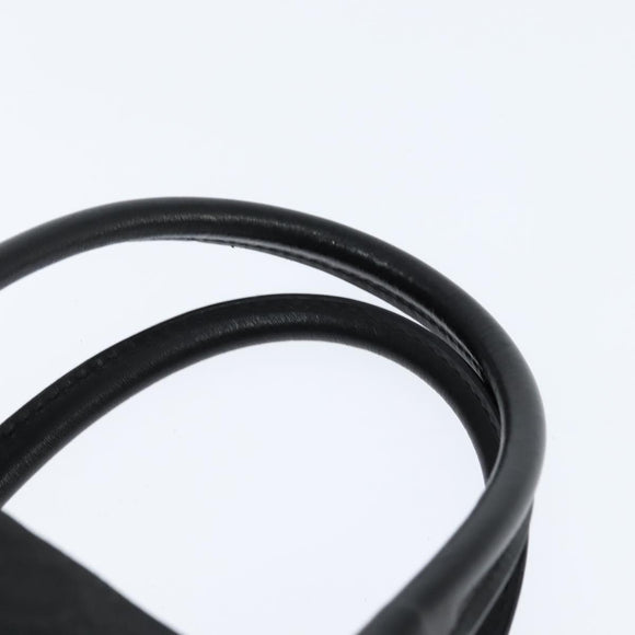 GUCCI GG Canvas Boston Bag Black Gold Auth 148818