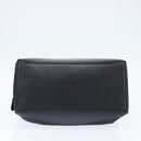 GUCCI GG Canvas Boston Bag Black Gold Auth 148818-5