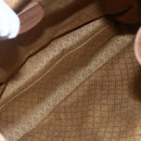 GUCCI Bamboo Backpack Suede Brown Gold 003 2058 0016 Auth 148819-11