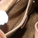 GUCCI Bamboo Backpack Suede Brown Gold 003 2058 0016 Auth 148819-22