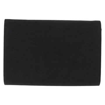 GUCCI Chain Shoulder Bag Nylon Black Gold Auth 148820 - 0