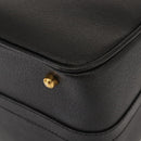 GUCCI Bamboo Vanity Hand Bag Leather Navy Gold 013 122 2491 Auth 148821-14