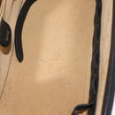 GUCCI Bamboo Vanity Hand Bag Leather Navy Gold 013 122 2491 Auth 148821-11