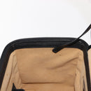 GUCCI Bamboo Vanity Hand Bag Leather Navy Gold 013 122 2491 Auth 148821-20