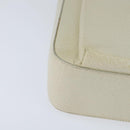 GUCCI Hand Bag Leather 2way White Auth 148823-15