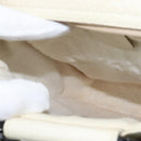 GUCCI Hand Bag Leather 2way White Auth 148823-21