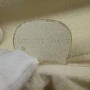 GUCCI Hand Bag Leather 2way White Auth 148823-12