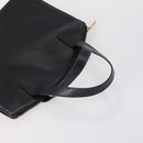 GUCCI Hand Bag Leather 3 Set Black Beige Auth 148825-12