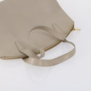 GUCCI Hand Bag Leather 3 Set Black Beige Auth 148825-19