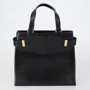 GUCCI Hand Bag Leather 3 Set Black Beige Auth 148825-2