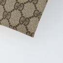 GUCCI GG Supreme Purse Pouch PVC Beige 97 19 303 Auth 148832-10