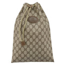 GUCCI GG Supreme Purse Pouch PVC Beige 97 19 303 Auth 148832-2