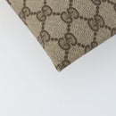GUCCI GG Supreme Purse Pouch PVC Beige 97 19 303 Auth 148832-9