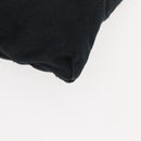 GUCCI GG Canvas Waist bag Black Silver 28566 Auth 148834-8