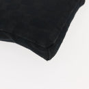 GUCCI GG Canvas Waist bag Black Silver 28566 Auth 148834-16