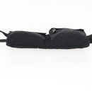 GUCCI GG Canvas Waist bag Black Silver 28566 Auth 148835-5