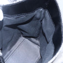 GUCCI GG Canvas Hand Bag Outlet Black Silver 105651 Auth 148837-19