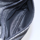 GUCCI GG Canvas Hand Bag Outlet Black Silver 105651 Auth 148837-21