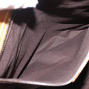 GUCCI GG Canvas Tote Bag Beige Silver 113011 Auth 148839V-20