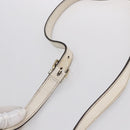 GUCCI GG Canvas Sherry Line Shoulder Bag Beige Gold 144388 Auth 148841-9