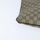 GUCCI GG Supreme Shoulder Bag PVC Beige Gold 201446 Auth 148846-10