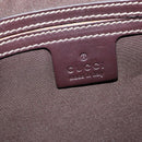 GUCCI GG Supreme Shoulder Bag PVC Beige Gold 201446 Auth 148846-15