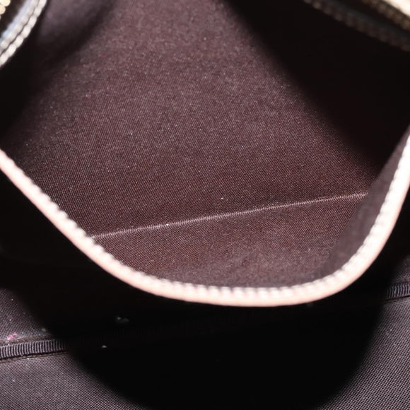 GUCCI GG Supreme Shoulder Bag PVC Beige Gold 201446 Auth 148846