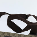 GUCCI GG Supreme Shoulder Bag PVC Beige Gold 201446 Auth 148846-8