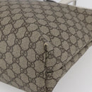 GUCCI GG Supreme Tote Bag PVC Beige 211137 Auth 148847-10