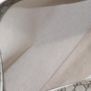 GUCCI GG Supreme Tote Bag PVC Beige 211137 Auth 148847-17