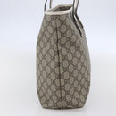 GUCCI GG Supreme Tote Bag PVC Beige 211137 Auth 148847-4