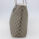 GUCCI GG Supreme Tote Bag PVC Beige 211137 Auth 148847-5