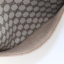 GUCCI GG Supreme Web Sherry Line Tote Bag PVC Beige Red Green Auth 148849-19