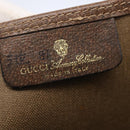 GUCCI GG Supreme Web Sherry Line Tote Bag PVC Beige Red 39 02 003 Auth 148850-15