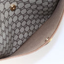 GUCCI GG Plus Supreme Web Sherry Line Tote Bag PVC Beige Red Green Auth 148852-19