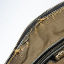 FENDI Zucca Canvas Hand Bag Black Brown Auth 148854-16