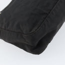 FENDI Zucca Canvas Shoulder Bag Black Auth 148857-16