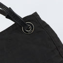 FENDI Zucca Canvas Shoulder Bag Black Auth 148857-17