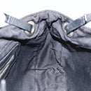 FENDI Zucca Canvas Shoulder Bag Black Auth 148857-19